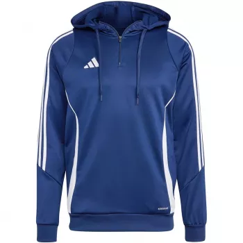 adidas Tiro 24 Top treningowy z kapturem niebieski IR9398