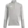 adidas Tiro 24 Training Top Dziecięce Sweatshirt Szary 128cm