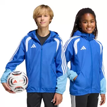 adidas Tiro 26 Competition Dziecięca kurtka całoroczna niebieska 152cm