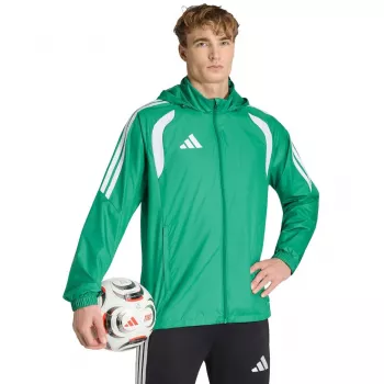 Kurtka przeciwdeszczowa adidas Tiro 26 League dla mężczyzn, kolor Team Green, rozmiar L