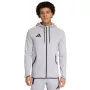 adidas Tiro 26 Travel Sweat Hoodie męski, średni szary melanż/czarny, rozmiar S