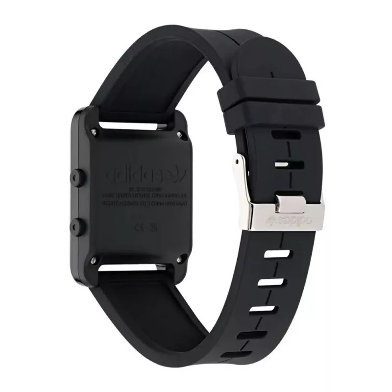 Adidas Unisex AOST23568 Zegarek Kwarcowy Analogowy 31mm Czarny Silikon