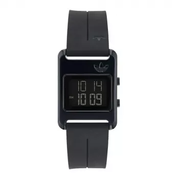 Adidas Unisex AOST23568 Zegarek Kwarcowy Analogowy 31mm Czarny Silikon