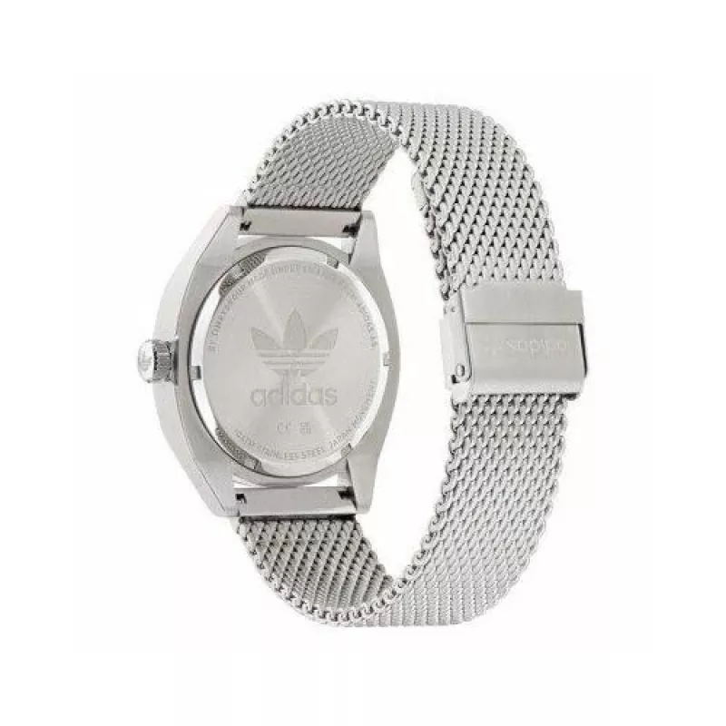 Adidas Unisex Watch AOFH22503 42mm Stainless Steel Black Silicone