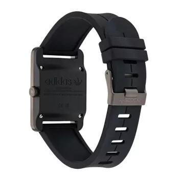 Zegarek Adidas Unisex AOST23563 31mm Kwarcowy Analogowy Silikon Czarny