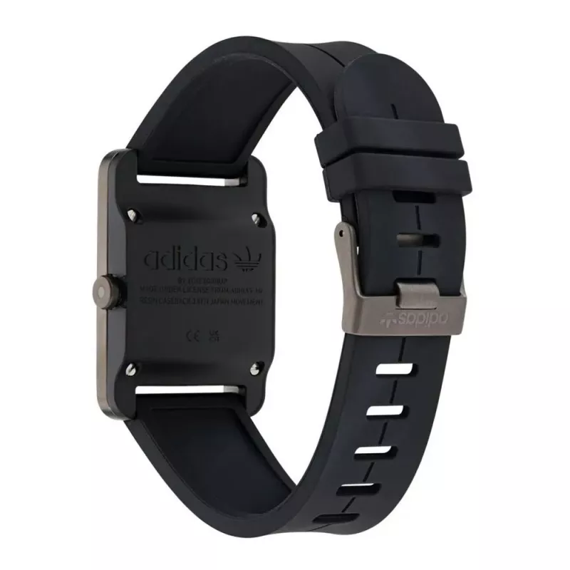 Zegarek Adidas Unisex AOST23563 31mm Kwarcowy Analogowy Silikon Czarny