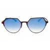 Okulary przeciwsłoneczne Adidas Women's AOM007 - czarna oprawka, szare szkła 55/18/140 mm