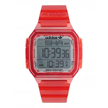 Zegarek cyfrowy Adidas Women's Digital Quartz Watch AOST22051 38mm Czarny Silicone