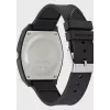 Zegarek damski Adidas AOST22038 38mm Koperta ze stali nierdzewnej Czarny pasek silikonowy Zegarek analogowy kwarcowy