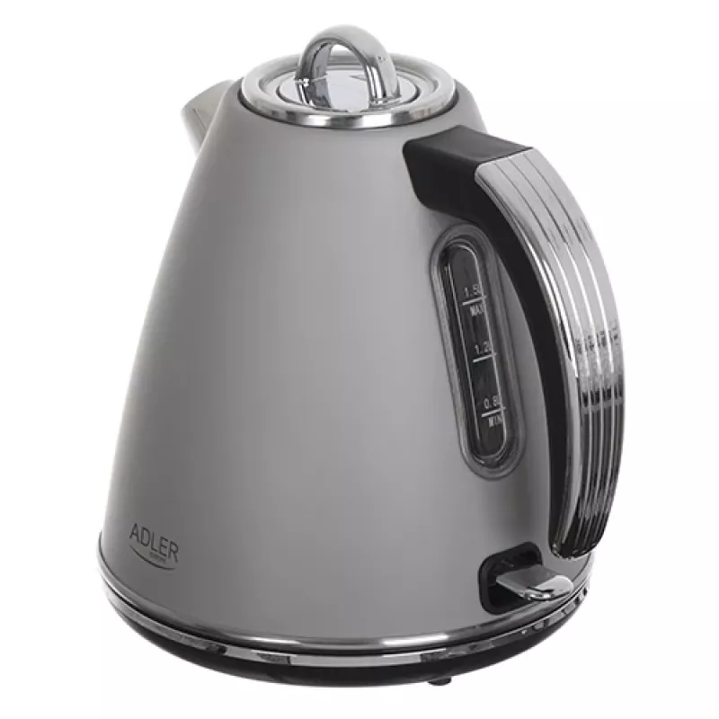 Adler AD 1343 Szary Czajnik Elektryczny 1.5 L 1850 W