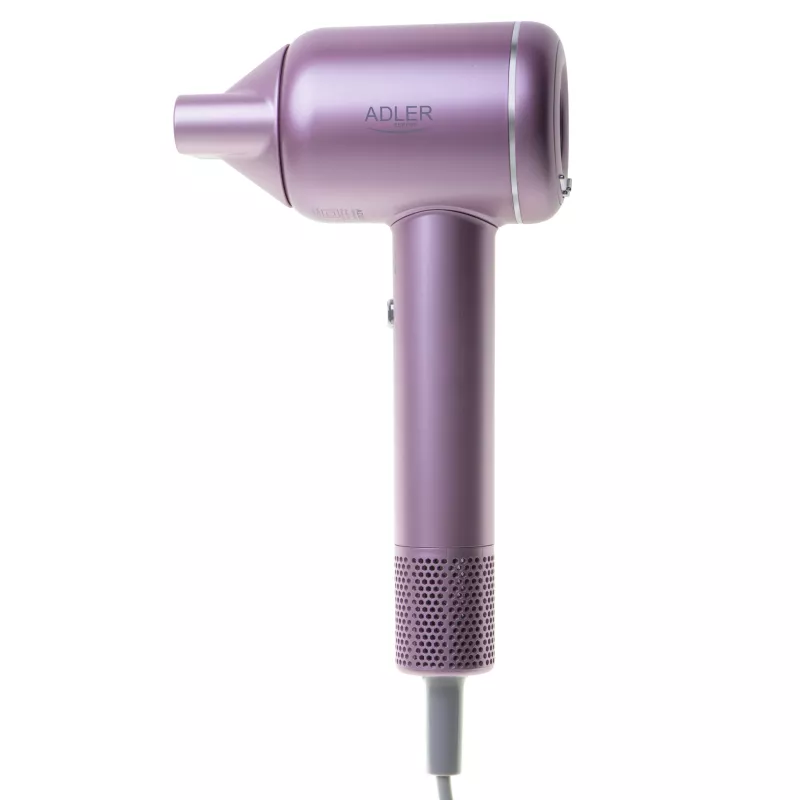 ADLER AD 2270p Podróżna suszarka do włosów 1200W Podwójne napięcie Składana Czarny/Srebrny