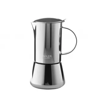Adler AD 4417 Młynek do kawy, 150 W, 75 g, stal nierdzewna, srebrny/czarny