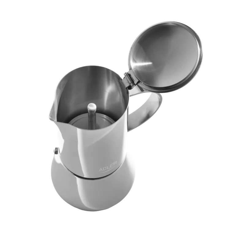 Adler AD 4417 Młynek do kawy, 150 W, 75 g, stal nierdzewna, srebrny/czarny