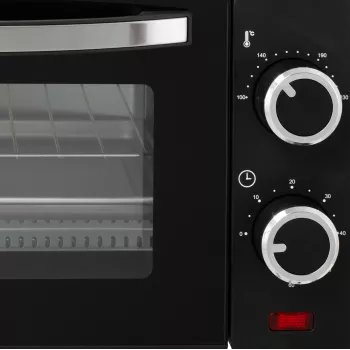 Adler AD 6032 kompaktowy piekarnik elektryczny, 9 l, 650 W, czarny