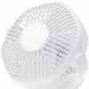Adler AD 7335 Ładowany wentylator klipsowy stołowy, 6W, 12,7 cm, 3 prędkości, oscylacja, biały