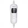 Adler CAMRY CR 7434 Elektryczny podkład pod prześcieradło - miękki polar, 3 poziomy grzania, 150x80 cm, biały/szary