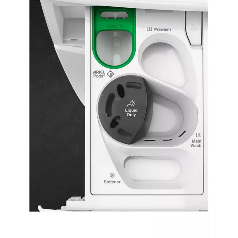 AEG LWR85165O Pralko-suszarka, Ładowana od przodu, 10 kg pranie / 6 kg suszenie, 1600 obr./min, Biała
