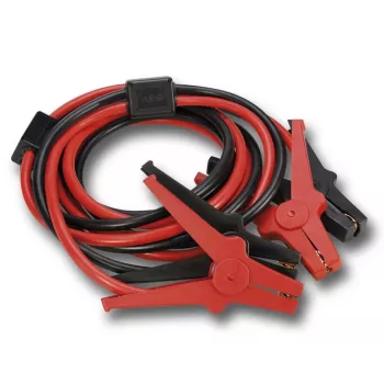 AEG SP 25 Przewód do rozruchu 34,2 mm² aluminium powlekane miedzią, 3,5 m, 600 A, 12/24 V, w pełni izolowane zaciski 97216