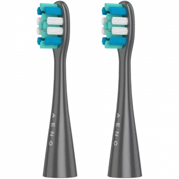 AENO ADB0010G Wymienna końcówka szczoteczki, 2 szt. - Biała - Kompatybilna z serią Xiaomi Mi Electric Toothbrush