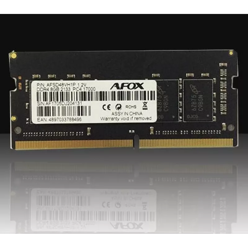 AFOX AFSD48VH1P 8GB DDR4 2133MHz SODIMM Moduł pamięci