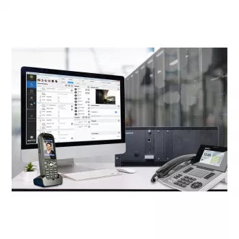 AGFEO ES 730 IT IP Communication System (PBX) – 100 abonentów, 100 trunków SIP, 30 połączeń VoIP, Gigabit Ethernet, USB, Firewall, VPN, UC-Suite, CTI, Web GUI