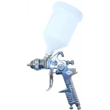 Airpress Pistolet lakierniczy HVLP z zasysaniem grawitacyjnym, dysza 1.4mm, kubek 600ml