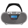Aiwa BBTU-400SL Przenośny system stereo CD/FM RDS/USB/Bluetooth Srebrny Odtwarzanie MP3