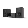 Aiwa MSBTU-600 50W Bluetooth CD Mikro wieża Hi-Fi z radiem FM, USB, wejściem Aux, wyświetlaczem LED, pilotem, czarna