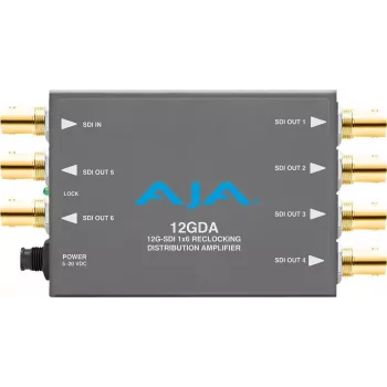 AJA 12GDA 12G-SDI 1x8 rozdzielacz sygnału