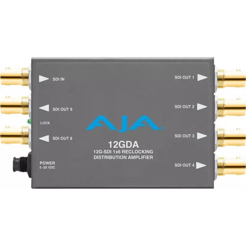 AJA 12GDA 12G-SDI 1x8 rozdzielacz sygnału