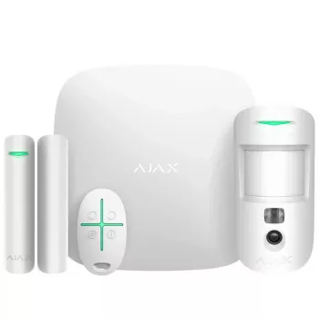 AJAX Alarm Security Starter Kit CAM/White 38172