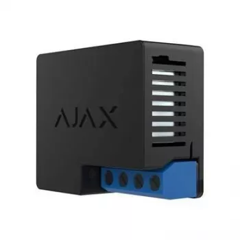 Ajax WallSwitch Smart Relay In-Wall Switch Black