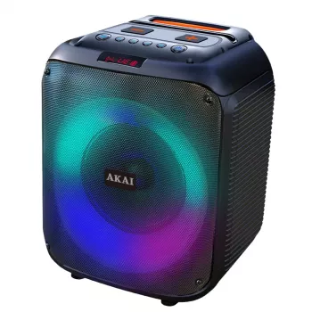 AKAI ABTS-V30 Przenośny Głośnik Bluetooth, Czarny