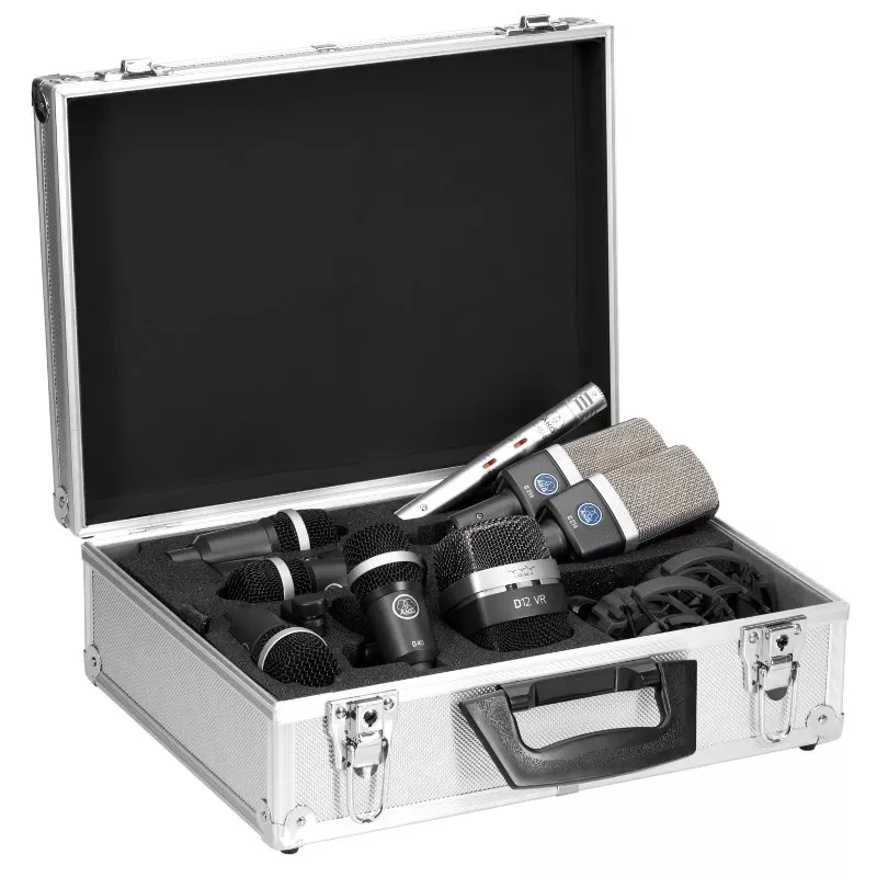 AKG DRUMSET PREMIUM - Profesjonalny zestaw mikrofonów perkusyjnych