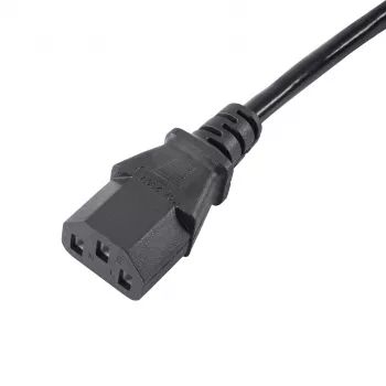 AKYGA AK-PC-05 Power Cable 5m CEE 7/7 do IEC C13 Czarny