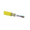 ALANTEC FOK-U8J-SM-B-1 Kabel światłowodowy, jednomodowy G.657.A1, 8 włókien, 9/125 µm, LSOH, B2ca, FireHardy, Universal