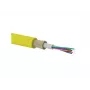ALANTEC FOK-U8J-SM-B-1 Kabel światłowodowy, jednomodowy G.657.A1, 8 włókien, 9/125 µm, LSOH, B2ca, FireHardy, Universal