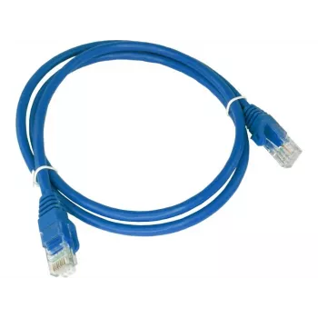 Alantec KKU5CZA1 Cat5e U/UTP Patch Cable Blue 0.25 m