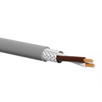 ALANTEC LiYCY Przewód sterowniczy 2x0,75 mm² PVC Szary 500 m