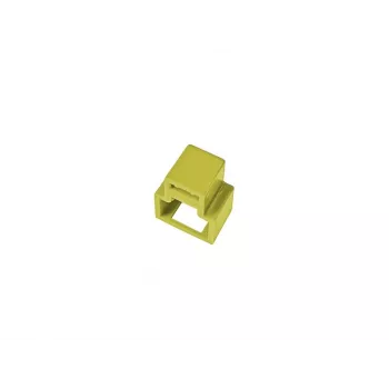 ALANTEC RJ45 Port Blocker, Yellow, 24-Pack with Removal Key