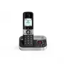 ALCATEL 8517110010 Bezprzewodowy system telefoniczny DECT z 2 słuchawkami, 1,5-calowym wyświetlaczem bursztynowym i książką telefoniczną