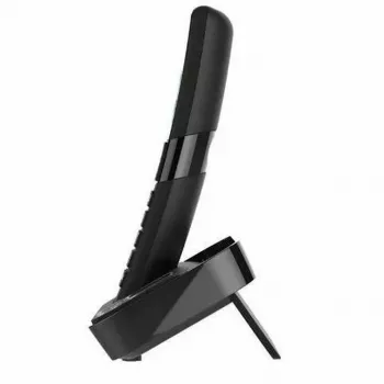 Alcatel 8517110010 DECT Bezprzewodowa Słuchawka Telefoniczna z 1,5-calowym Podświetlanym Wyświetlaczem Bursztynowym