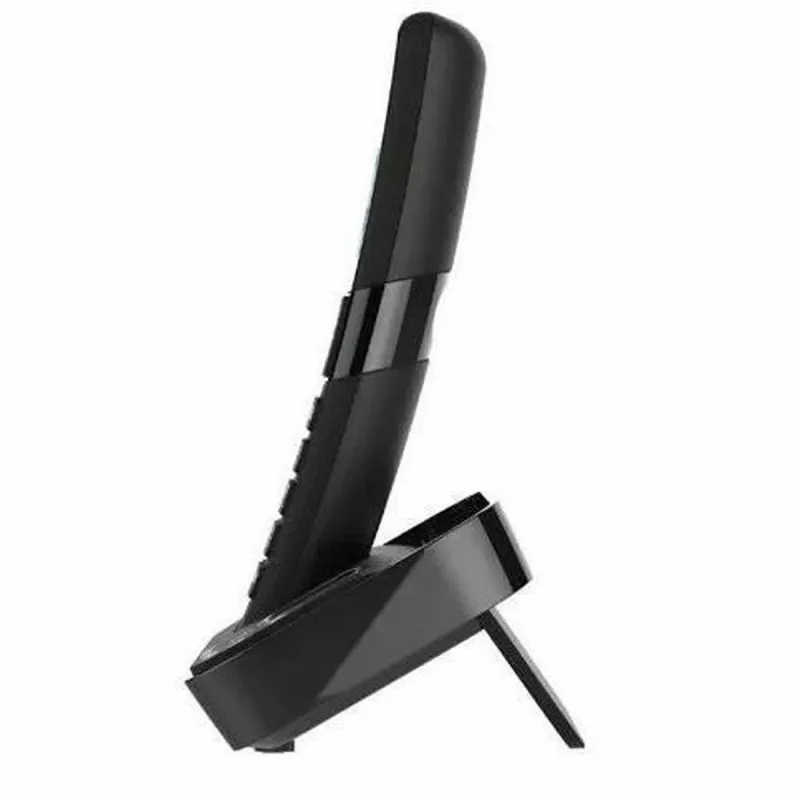 Alcatel 8517110010 DECT Bezprzewodowa Słuchawka Telefoniczna z 1,5-calowym Podświetlanym Wyświetlaczem Bursztynowym