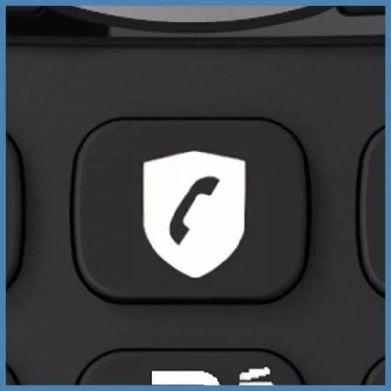 Alcatel 8517110010 DECT Bezprzewodowa Słuchawka Telefoniczna z 1,5-calowym Podświetlanym Wyświetlaczem Bursztynowym