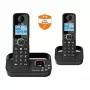 Alcatel 8517110010 DECT Bezprzewodowa Słuchawka Telefoniczna z 1,5-calowym Podświetlanym Wyświetlaczem Bursztynowym