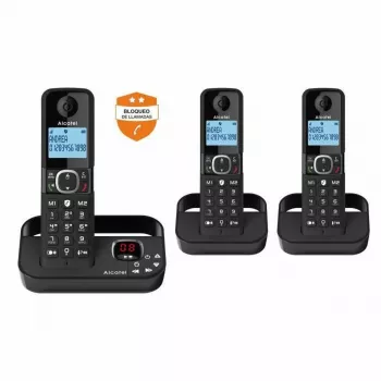 ALCATEL 8517110010 NOE telefon IP z PoE i konstrukcją Charcoal Grey