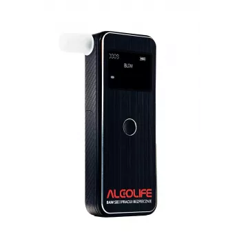 AlcoLife Prime Breathalyzer - Elektrochemiczny alkomat z czujnikiem paliwowym i wyświetlaczem LCD