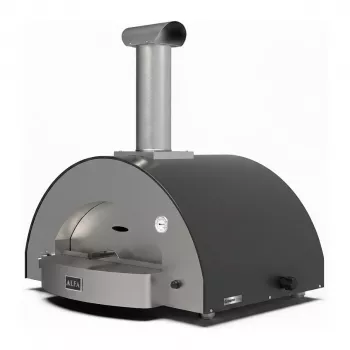 Alfa Forni Classico 4 Pizze Hybrid Slate Gray