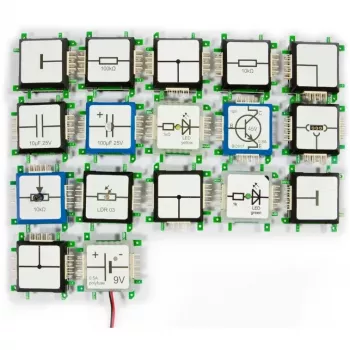 ALLNET BrickRknowledge Basic Set (edycja hiszpańska) – zestaw edukacyjny do elektroniki i robotyki zgodny z Arduino