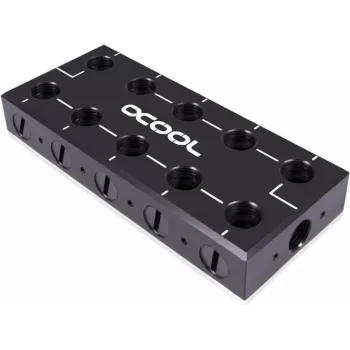 Alphacool 13024 HF Złączka Kompresyjna G1/4 na 13/10mm (3/8“ID x 1/2”OD) Wąż Elastyczny - Głęboka Czerń